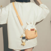 Rabbit Themed Mini Shoulder Bag